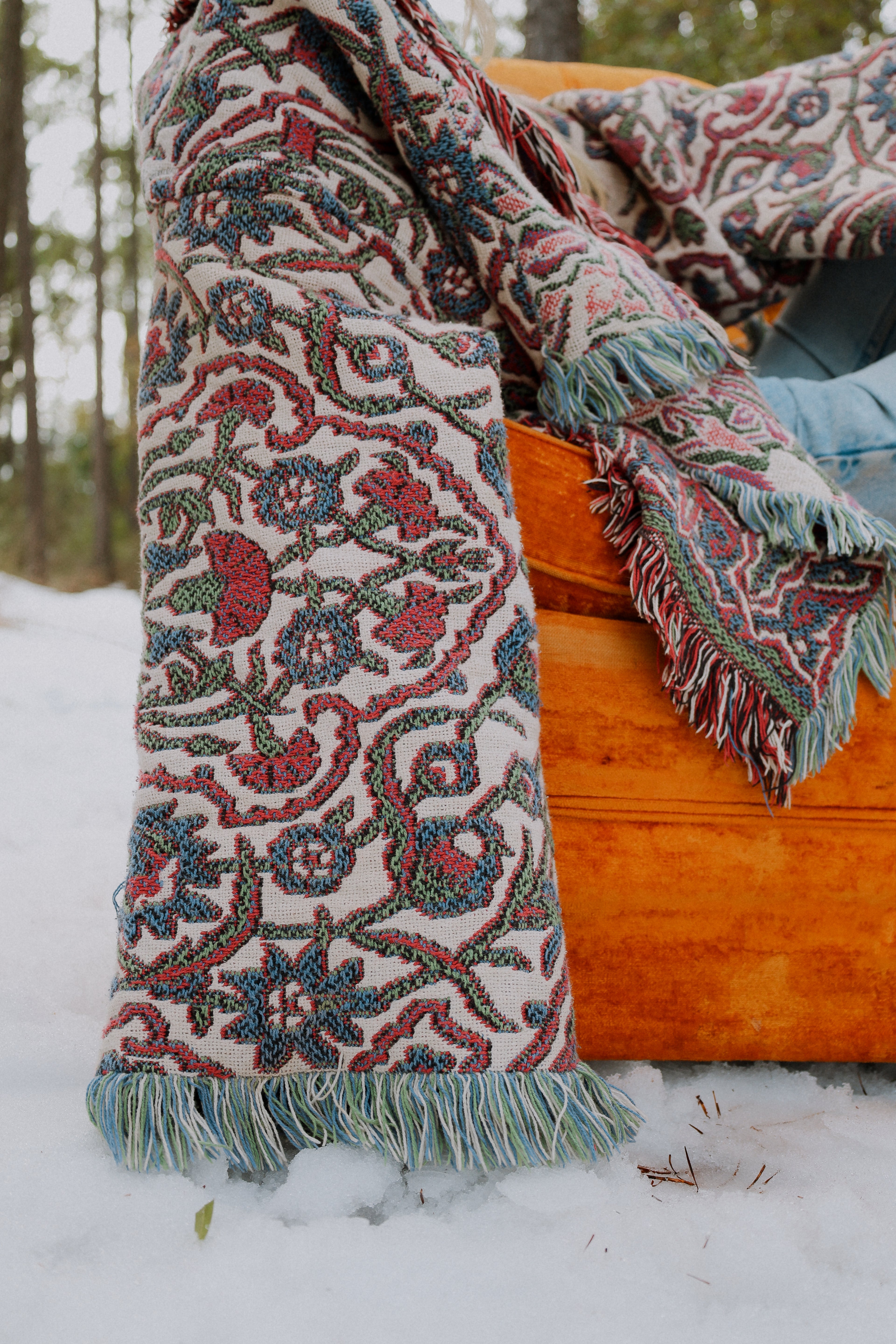 “Seasonal Obsession” Throw Cardigan