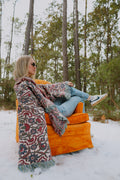“Seasonal Obsession” Throw Cardigan